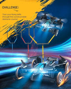 Galvanox Racing RC Drone with Obstacle Course Kit, Includes 3 Hoop Sizes for Competition Game Set