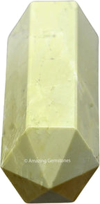 Amazing Gemstone Large Serpentine Crystal Towers ~ Natural Healing Crystal Point Obelisk for Reiki Healing and Crystal Grid (5.5 to 6 INCH)