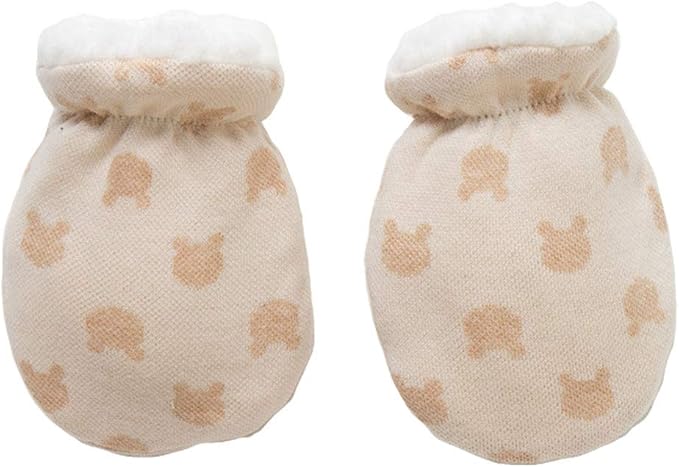 Baby Mittens Sherpa Lined Fleece 0-24 Months Winter