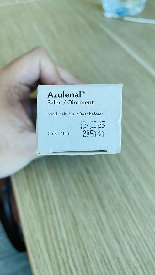 Ointment with Guaiazulene | Wound and Healing Ointment for Diaper Rashes, Itches, Cuts, Burns, & Sore Nipples | Suitable for Use for Babies and Nursing Mothers | Made in Europe