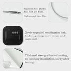 Child Safety Cabinet Locks,Drawer Locks with Combination Closet Lock,Fridge Lock,Child Proof Refrigerator Lock,Child Lock(Black 4Pcs)