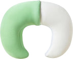 Nursing Pillow, Plus Size Breastfeeding Pillow Original Support for Baby Boys Girls Breastfeeding Essentials, with Removable Soft Cotton Cover (Green, Large (25.59 * 20.08 * 6.30 Inches))