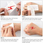 Wizard Theme Party Favors - Wand Pencils Wizard Glasses with No Lenses Lightning Bolt Scar Temporary Tattoo for Teen Kid Student Magic Birthday Party Favors School Reward Halloween Decor 12pcs each