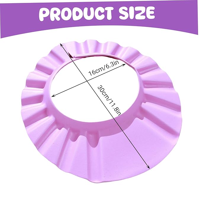 Baby Bath Head Cap Visor Shower Bathing Protection Cap Wash Hair Shield for Baby Toddler Kids Bathing Hat