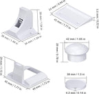 Child Safety Magnetic Cabinet Locks 4 Pack+ Key-AOSITE Baby Proofing Magnetic Drawer Locks for Kitchen with Adhesive No Drilling or Screws Fixed, Baby Safety Cabinet Locks