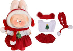 Christmas Clothes for 15/17cm Dolls(NO Doll) - Outfit for with Accessories Suit - Clothes Set for Dolls Dress Up
