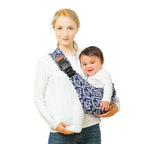 Baby Sling Carrier,Baby Sling,Toddler Carrier,Adjustable and Non-Slip Hip Seat Carriers Carrying 10-30 lbs(Blue Sailboat)