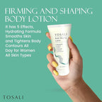 Skin Tightening and Firming Body Lotion for Women 6.8 fl oz - Saggy Skin Tightener with Instant Hydration, Anti Aging Formula for Stretch Marks Removal, Body Moisturizer for All Types