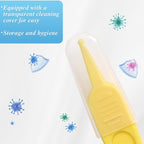 5Pcs Nose Cleaning Tweezers, 5 Colors Baby Nose Picker, Effective Booger Remover Tool, Navel & Ear Cleaner Clip for Baby's Care