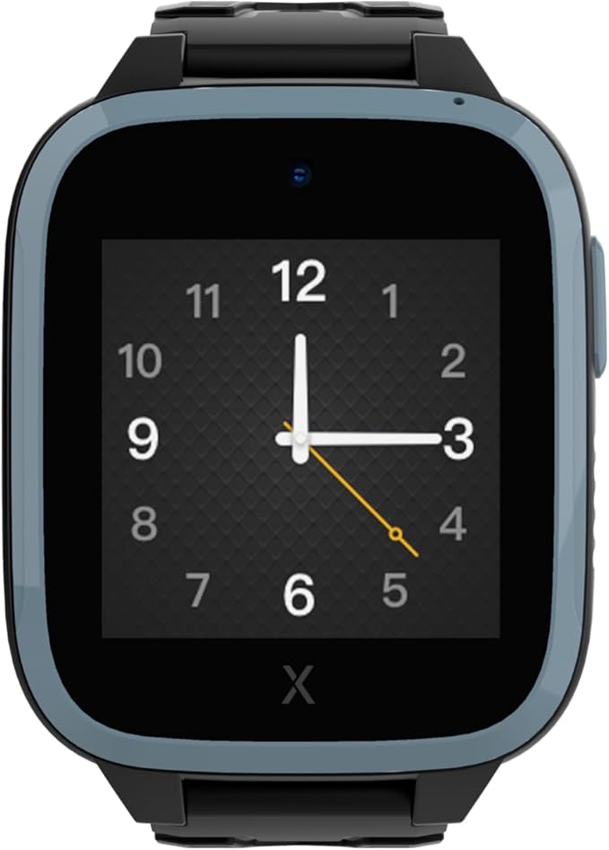 XPLORA XGO 3 - Watch Phone for Children (4G) - Calls, Messages, Kids School Mode, SOS Function, GPS Location, Camera and Pedometer – (Subscription Required) (Black)