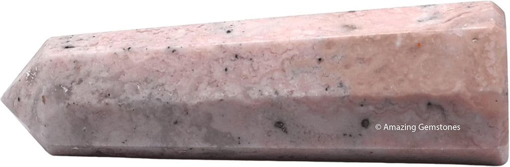Amazing Gemstone Rhodochrosite Crystal Towers ~ Natural Healing Crystal Point Obelisk for Reiki Healing and Crystal Grid (2 to 3 INCH)
