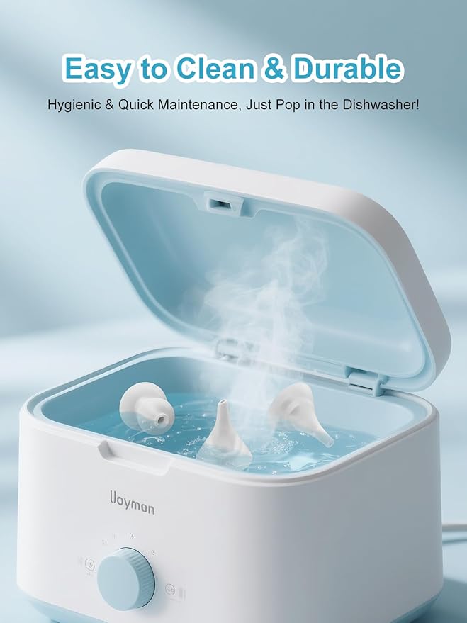 3 Pack Silicone Nasal Aspirator Tips for Babies & Toddlers, Gourd, Funnel & Flat Nozzles, Compatible with GROWNSY, Watolt, LittleTora, HEYVALUE, Cocobela, HailiCare, KIDIRA, TEQIN, X-Bosak