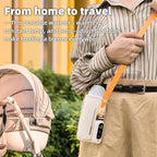 Portable Bottle Warmer for Breastmilk & Formula, Baby Rapid Milk Warmer, Accurate Temperature Control, Retain Nutrients Baby Essentials for Home and Outing(with Charger)