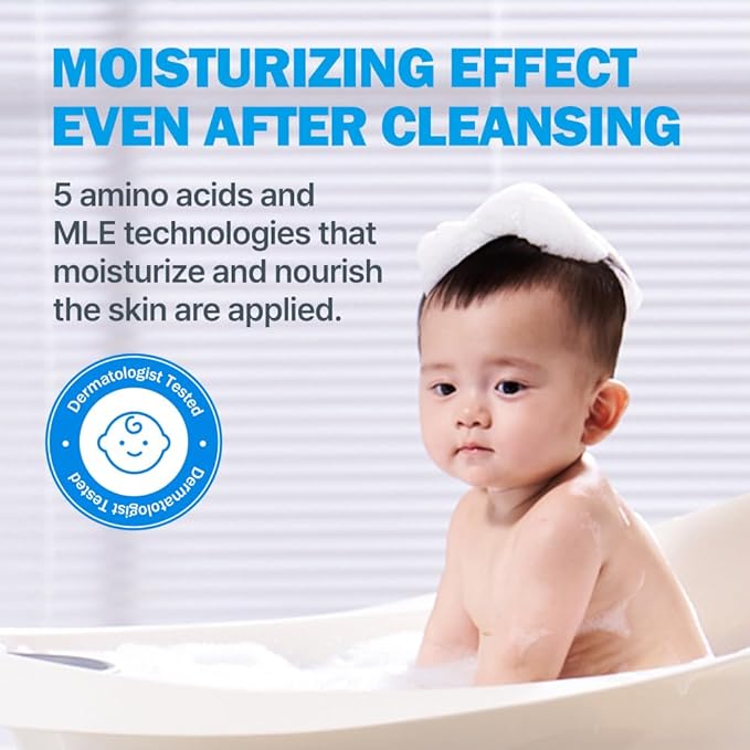 ATOPALM Top to Toe Baby Wash & Shampoo, Sulfate-Free, pH Balanced, Head to Toe Bath, 10.1 Fl Oz, 300ml