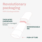 ATTITUDE Plastic-Free Diaper Cream Bar with Zinc for Baby, EWG Verified, Dermatologically Tested, Vegan, Unscented, 1 Ounce