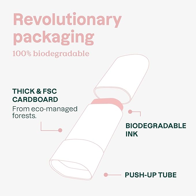 ATTITUDE Plastic-Free Diaper Cream Bar with Zinc for Baby, EWG Verified, Dermatologically Tested, Vegan, Unscented, 1 Ounce