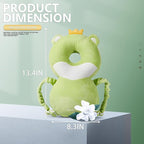 Baby Walker Head Protector Backpack Wear,Toddler Adjustable Baby Head Protection Backpack for Safety Baby Learning Walking Crawling (Dinosaurs)