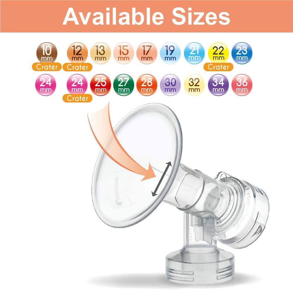 Maymom Breast Pump Kit Compatible with Medela Pump in Style Advanced Pump; 2xTwo-Piece 27mm Breastshield, 2 Valve, 4 Membrane, 2 Replacement Tubing; Replacement Part for Medela Shield, Medela Valve