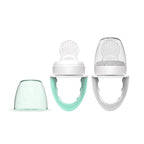 Dr. Brown's Fresh First Silicone Feeder, Mint & Grey, 2 Count (Pack of 12)