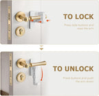 Child Proof Door Lever Lock - Door Locks for Kids Safety - Door Knob Child Proof - Baby Proofing 3M Adhesive - Door Handle Child Proof - White Baby Safety Locks for Toddlers - 1 Pack