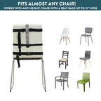 Baby Portable High Chair for Travel | Essential Travel Highchair | Baby Chair Harness