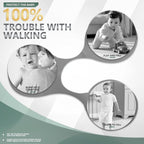 Baby Walker Head Protector Backpack Wear,Toddler Adjustable Baby Head Protection Backpack for Safety Baby Learning Walking Crawling (Dinosaurs)