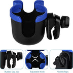 Accmor Stroller Cup Holder with Phone Holder, Bike Cup Holder, Universal Cup Holder for Uppababy Nuna Doona Strollers, 2-in-1 Cup Phone Holder for Stroller, Bike, Wheelchair, Walker, Scooter