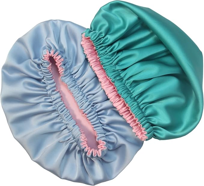 AKISS Baby Infant Newborn Toddler Satin Silk Hair Bonnet Cap for Sleeping 0-3 0-6 3-6 6-12 Months 1-2 1-3 Years