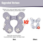 KAKIBLIN Baby Neck Pillow,Upgraded Baby Support Pillow, Head Pillow,Travel Pillow for Car Seat,Pushchair,Travel (Star)