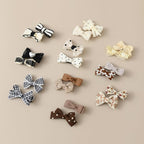 20 PCS Baby Hair Clips Set 2'' Toddler Girl Hair Bows Fully Covered Barrettes Infant Tiny Hair Accessories for Babies Kids Fine Hair