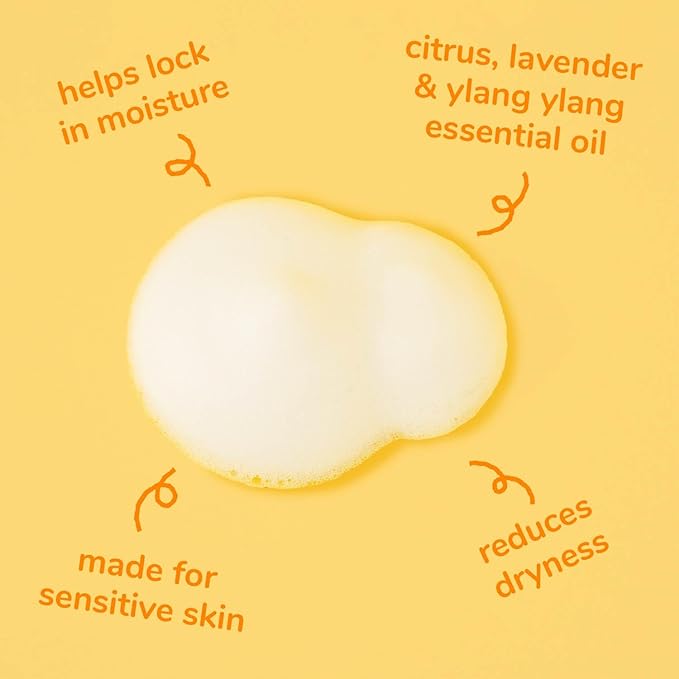 Arau Baby Foam Body Soap, Citrus Scent Refill, Natural Plant Based Foaming Body Wash for Babies, Infants and Toddlers, Gentle on Sensitive Skin, No Artificial Fragrance or Additives, 15.21 Fl Oz