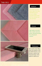 V-mix Baby Play Mat Nursey Decor Area Rug 1.18" Thick Hypebeast Rug Non Slip Rug Pads Large Area Rug Play Mats for Babies and Toddlers Non-Toxic Area Rugs Used for Living Room 6.6x6.6Ft