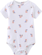 Baby Bodysuit and Pant Set 10-pcs Cotton Soft Newborn Boy Girl Clothes Outfits