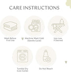 Ultra-Soft Baby Blanket - Lightweight & Breathable, Neutral Newborn Designs, Cloud Baby Crib, Infant, Toddler - 47"x47" Large