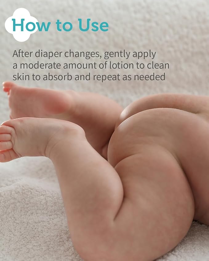 GOONGBE Baby Soothing Powder Lotion - Korean Baby Quick Buttocks Soothing Diaper Irritation Relief for Baby's Sensitive Skin - Dermatologically Tested - Non Flaky Powdery Lotion, 5.07 fl.oz.