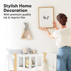 1-Pack Inkless Baby Hand and Footprint Kit - Mess Free Ink Pad for Newborn Keepsake, Dog Nose & Paw Print Kit, Clean Touch Ink Pad for Baby Hand & Footprints, Ideal New Mom Gifts (Jet Black)