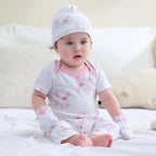 Baby Hats Mittens and Socks Set Cotton Newborn Hat Beanie Soft Infant Girls Boys Caps Gloves 0-6 month