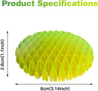 Fidget Worm Toy, Funny Pocket Fidget Toy, Sensory Stress Anxiety Relief Toys for Kids Adults (S-Diameter 3.15inch)