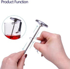 KT THERMO Instand Read 2-Inch Dial Thermometer,Best for The Coffee Drinks,Chocolate Milk Foam