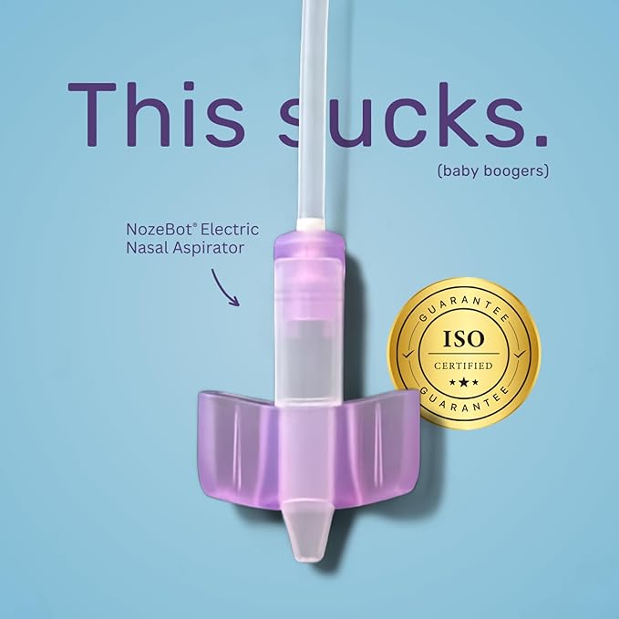 Dr. Noze Best Nursery Bundle | Baby Nasal Care Set with Electric Nasal Aspirator, Humidifier, Newborn Nosepiece & 40 Filters | Pediatrician-Designed Congestion Relief & Comfort | Baby Registry Essenti