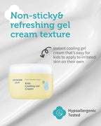 Baby Kids Easy Wash Sun Lotion SPF 30 & Cooling Gel Cream - Zinc Oxide Mineral Sunscreen & 3-Second Soothing Relief - Vegan Hypoallergenic for Sensitive Skin, 2.11oz & 3.38oz