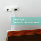 Anti-Tip Furniture Wall Anchor Straps(6 Pack,with Screws),Wall Anchors Straps Kit for Bookshelf or Dresser,Adjustable Safety Furniture Wall Straps for Baby,Kids,Dogs,Cabinet,Bed,Shelf,etc.(White)