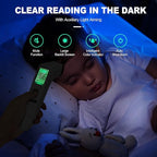 No-Touch Thermometer for Adults and Kids, Digital Accurate Baby Thermometer with Fever Alarm, 1 Second Fast Result, Easy to use, 2 in 1 Mode