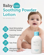 GOONGBE Baby Soothing Powder Lotion - Korean Baby Quick Buttocks Soothing Diaper Irritation Relief for Baby's Sensitive Skin - Dermatologically Tested - Non Flaky Powdery Lotion, 5.07 fl.oz.