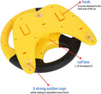 Coherny Simulated Driving Controller Portable Simulated Driving Steering Wheel Copilot Toy Children's Educational Sounding Toy Small Steering Wheel Toy Gift Funny Interactive Driving Wheel with Music