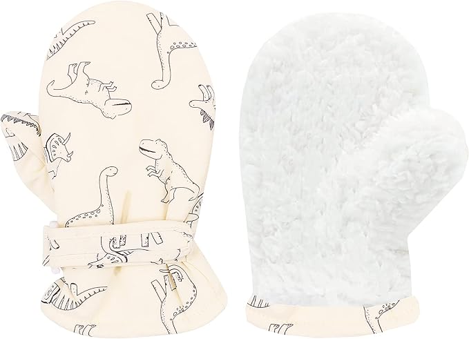 Toddler Gloves Kids Mittens Winter Warm Lined Fleece Gloves Waterproof Snow Baby Mitten for Boys Girls