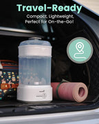 GROWNSY Bottle Sterilizer and Dryer, Compact Electric Steam Baby Bottle Sterilizer (Esterilizador de Biberones), Bottle Sanitizer for Baby Bottles, Pacifiers, Pump Parts