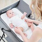 BlueSnail Quilted Thicker Waterproof Changing Pad Liners,3 Count(Snow White 13” x 27”)