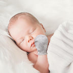 BQUBO Newborn Infant Toddler Mittens No Scratch Cotton Elastic Wrist Gloves Hypoallergenic for 0-6 Months Baby Boys Girls