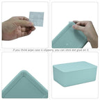 Diaper Wipes Dispenser, Baby Wipes Case, Baby Wipe Holder Keeps Diaper Wipes Fresh, Wipe Container with Non-Slip Feet (Green)